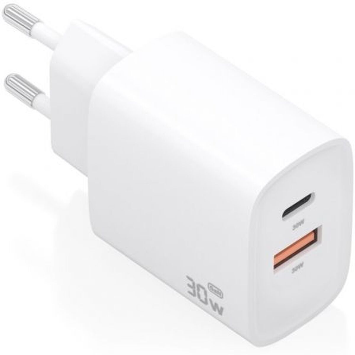 Väggladdare Aisens A110-0952 30 W Vit