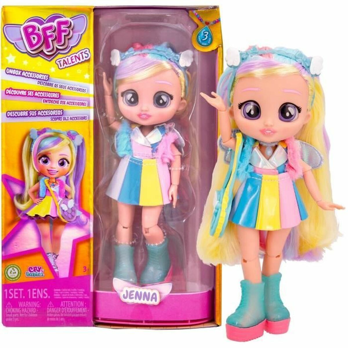 Bebisdocka IMC Toys Jenna - 3