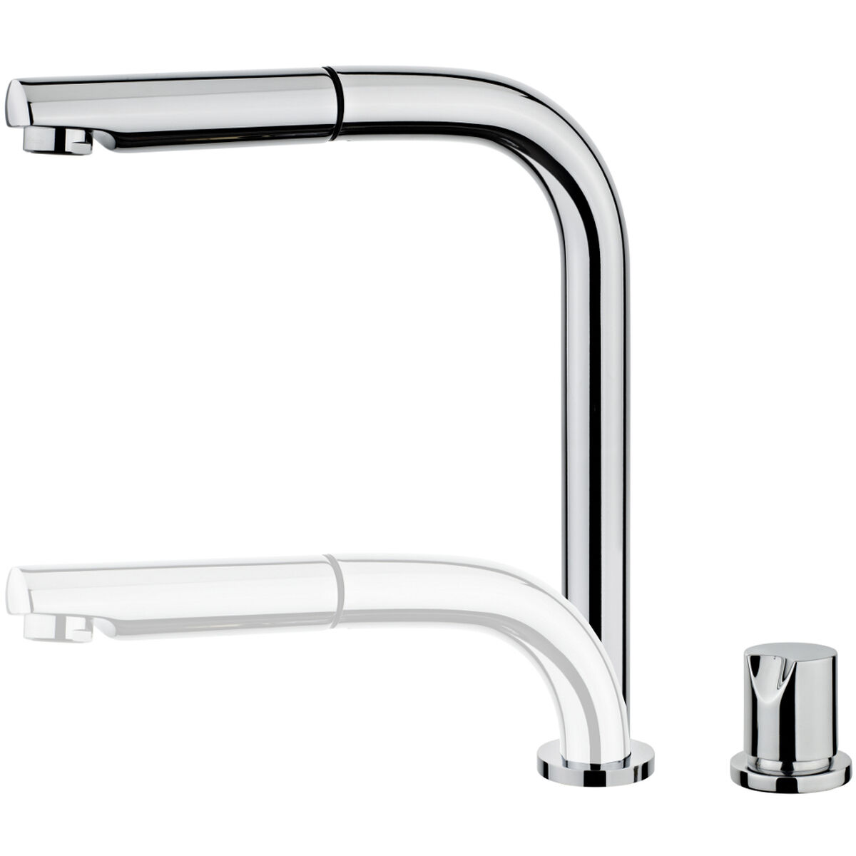 Blandare Teka AUK 983 Silver Metall Stål