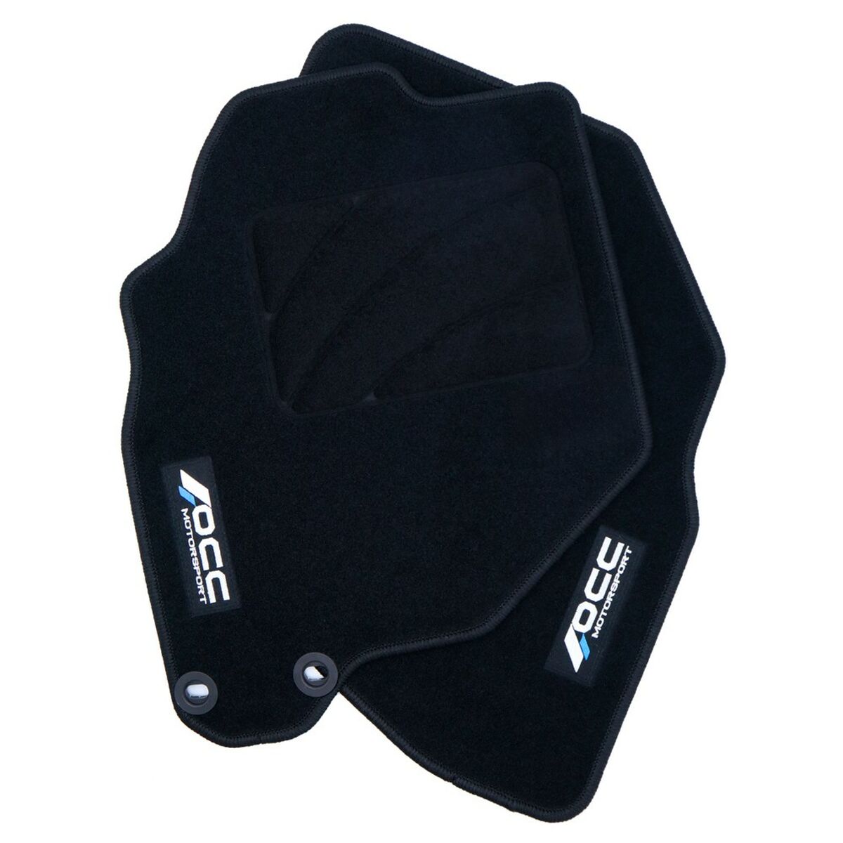 Set med bilgolvmattor OCC Motorsport OCCHN0022LOG 5 Delar - 5