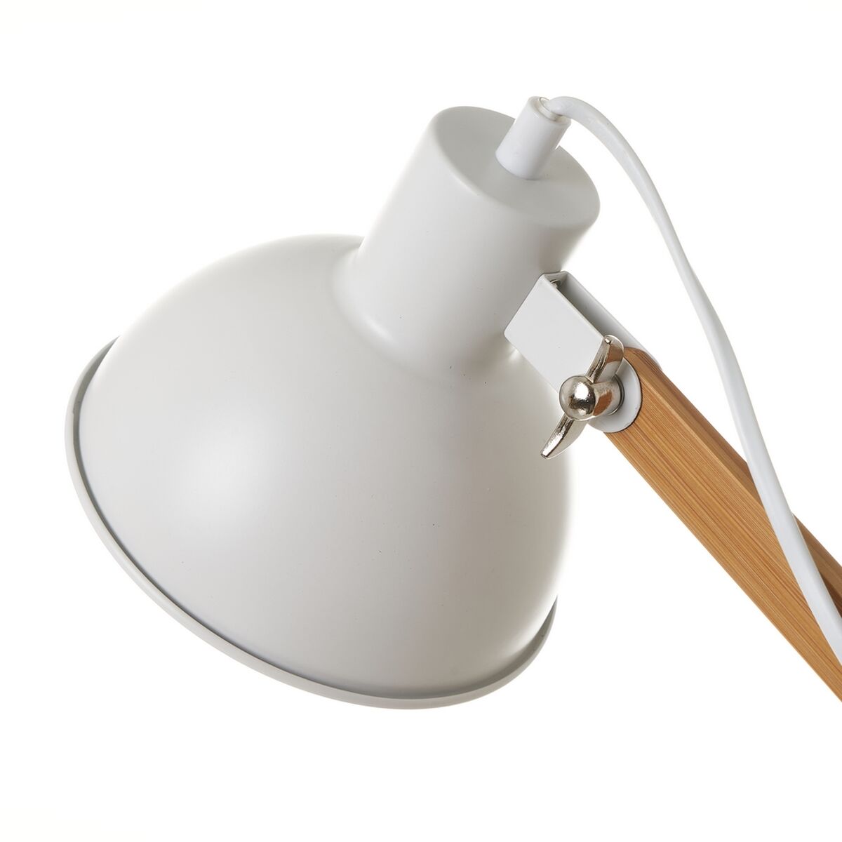 Flexo/skrivbordslampa Vit Naturell 37 x 16 x 41 cm - 3