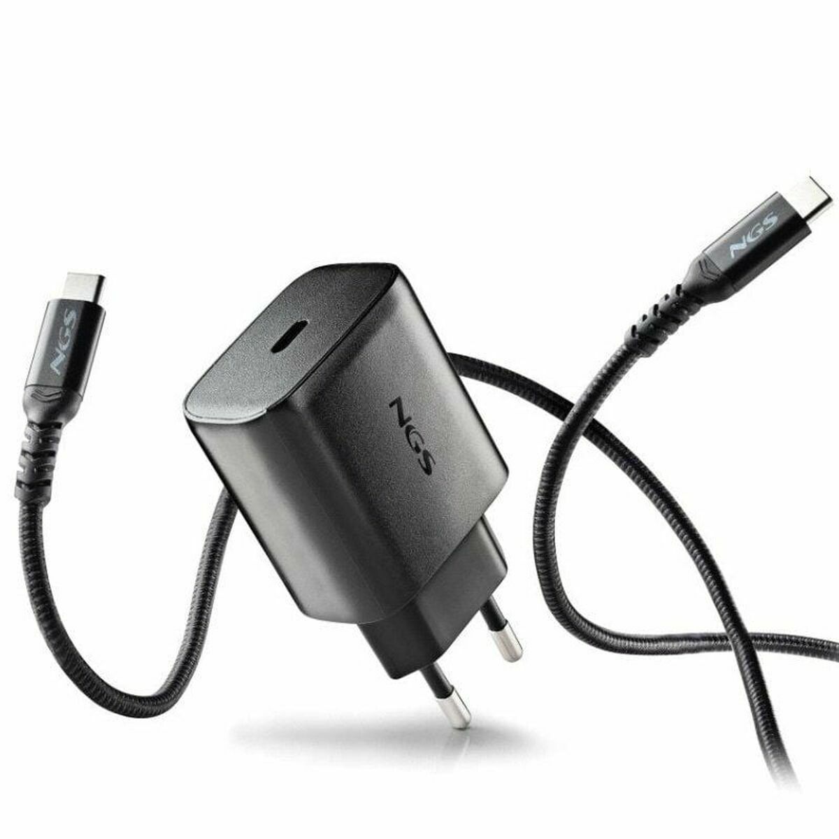 Väggladdare NGS NGS Bud 45 W Svart