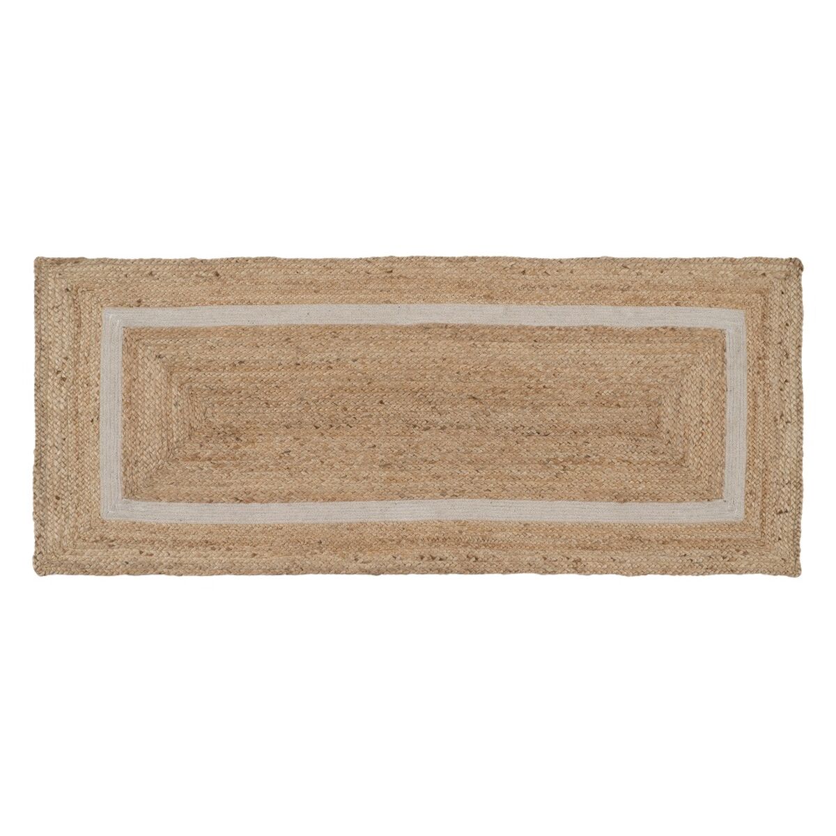 Matta Naturell Vit Jute 170 x 70 cm