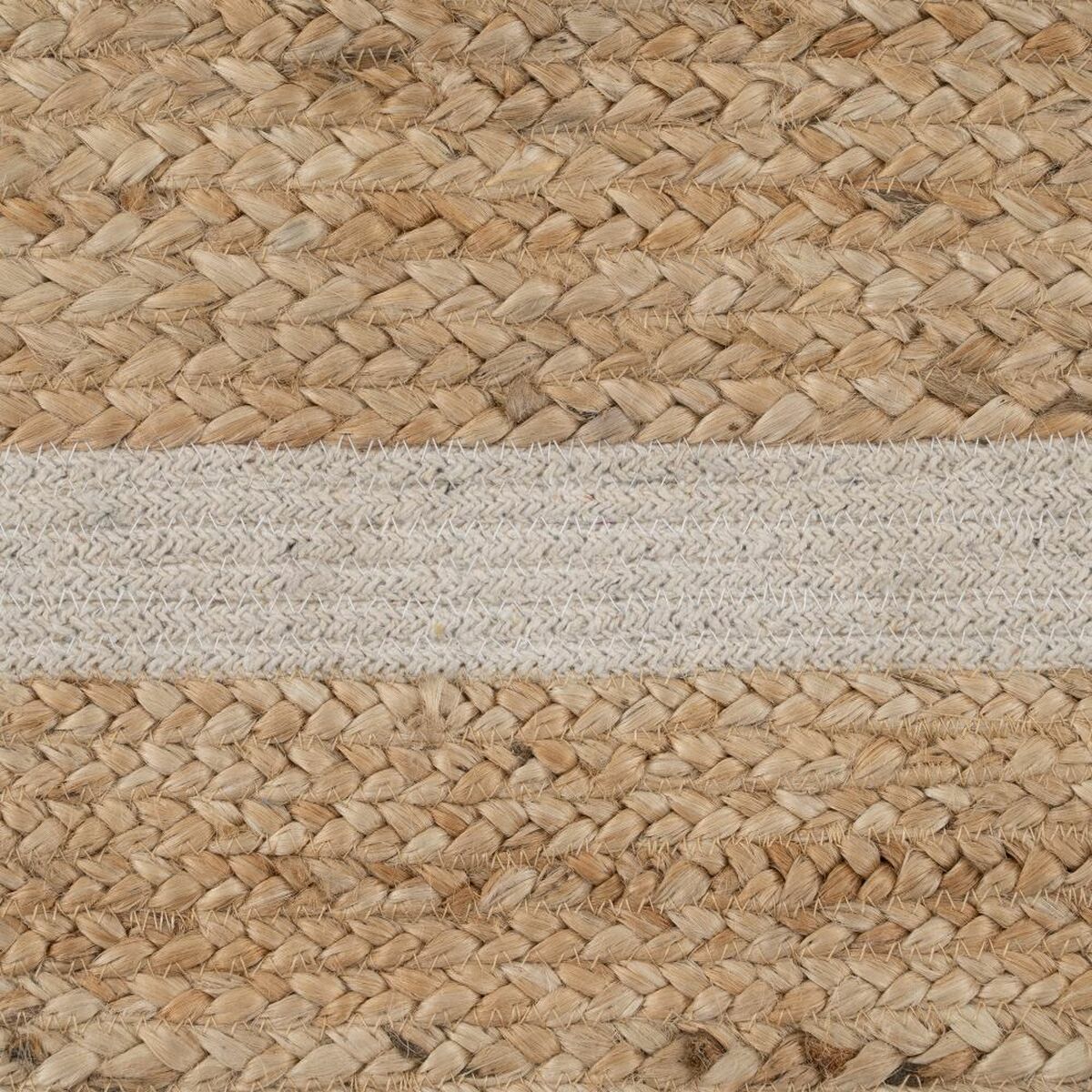 Matta Naturell Vit Jute 170 x 70 cm - 3