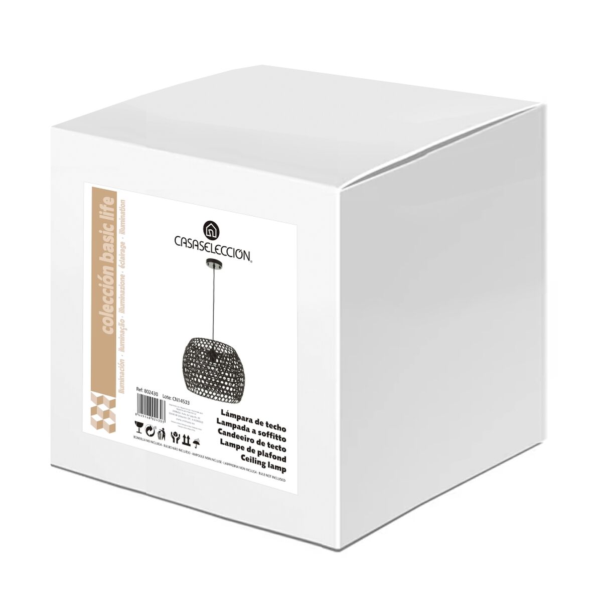 Taklampa Svart 60 W - 5