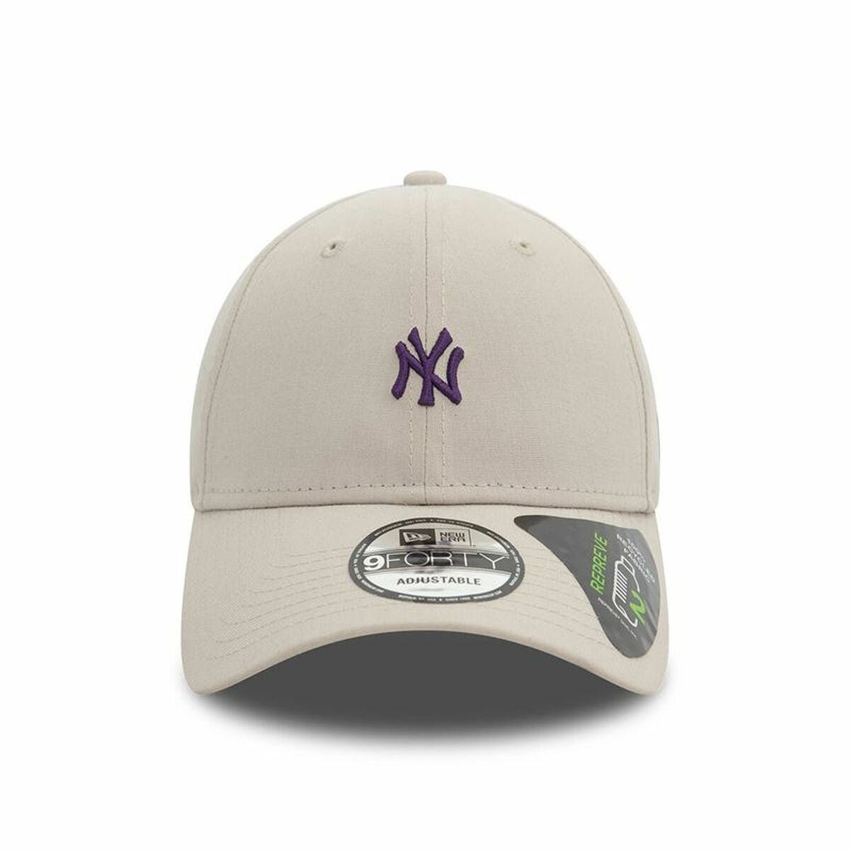 Keps New Era REPREVE MINI LOGO 9FORTY New York Beige One size
