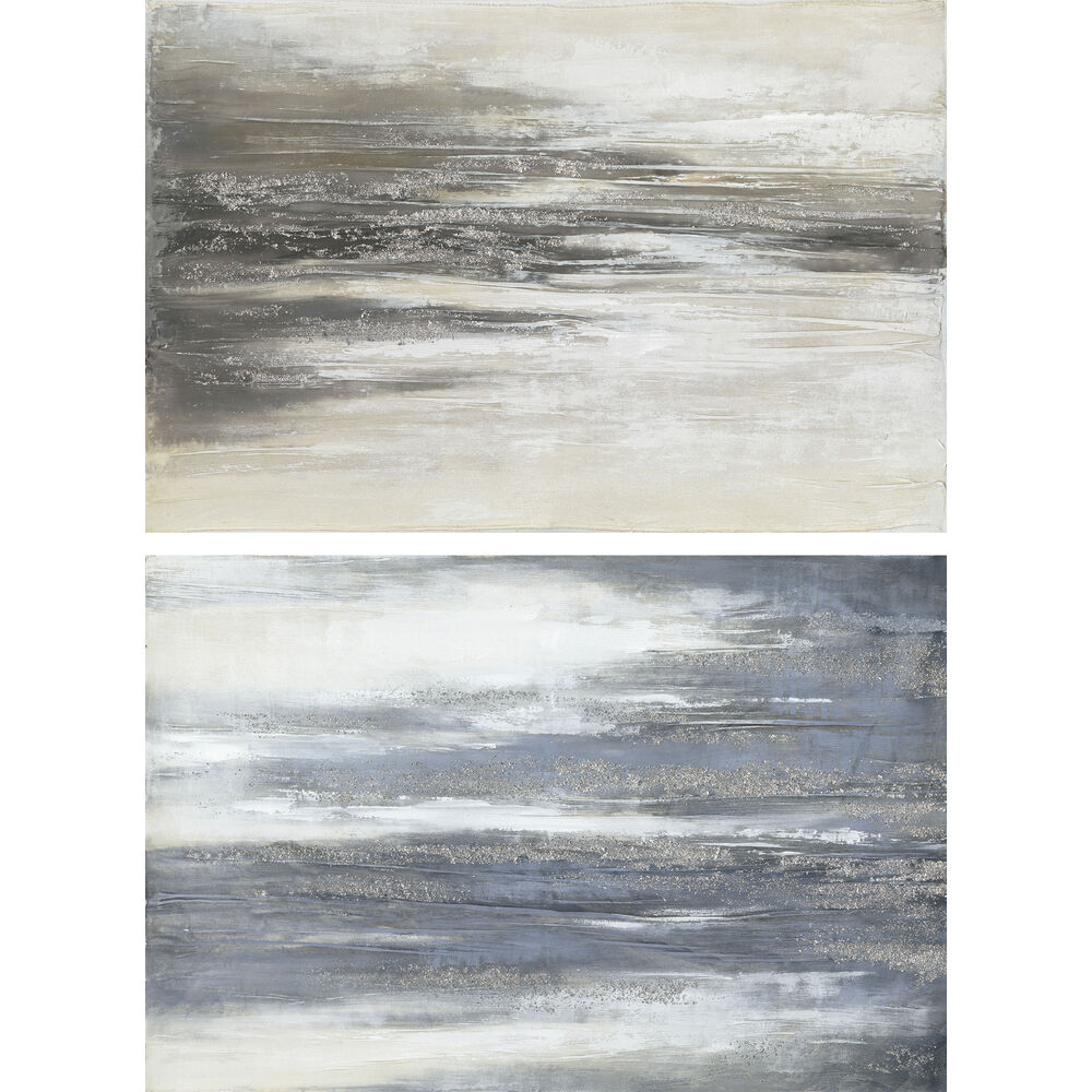 Tavla DKD Home Decor 150 x 2,4 x 100 cm Abstrakt Modern (2 antal) - 2