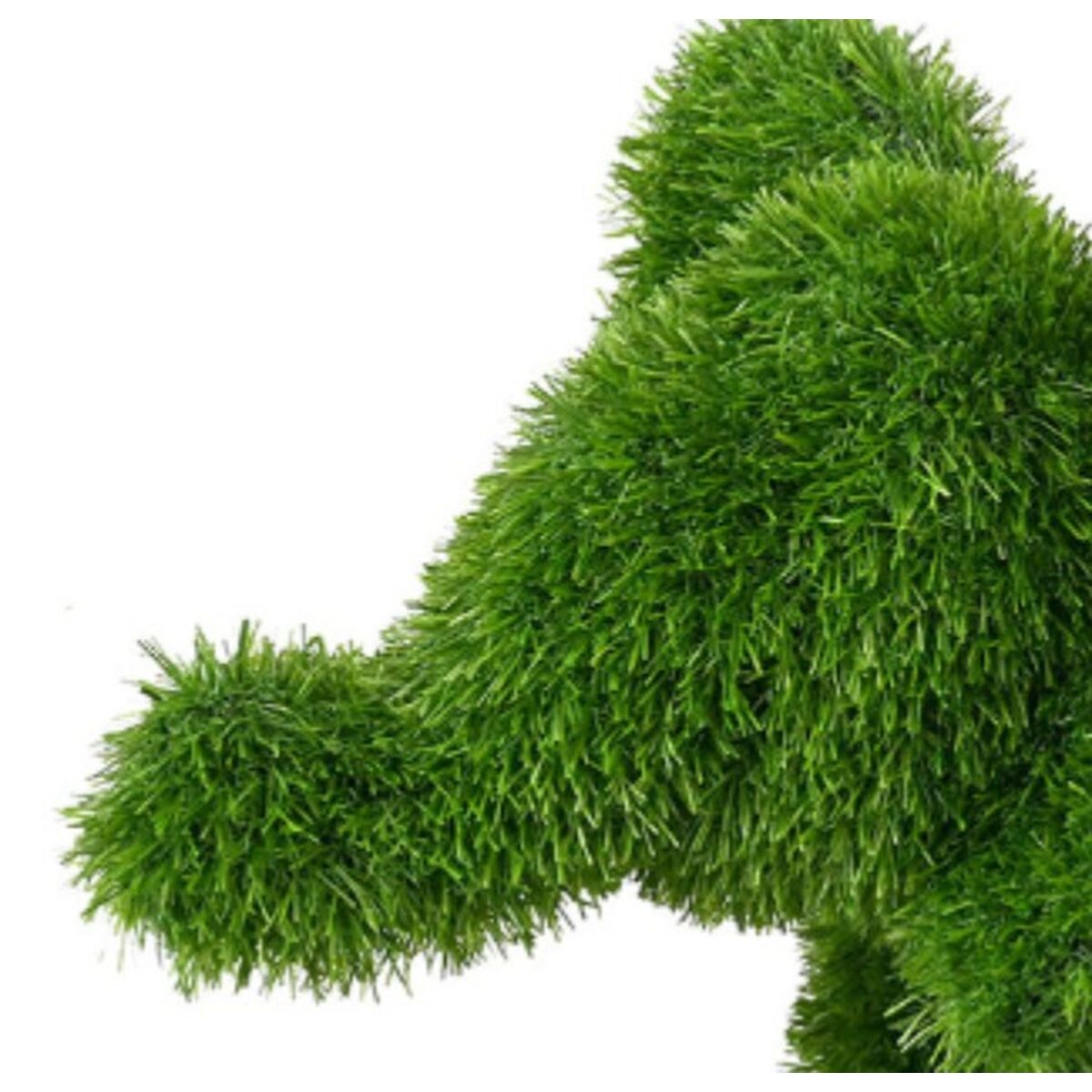 Prydnadsfigur polypropen Konstgräs Elefant 20 x 45 x 30 cm - 2