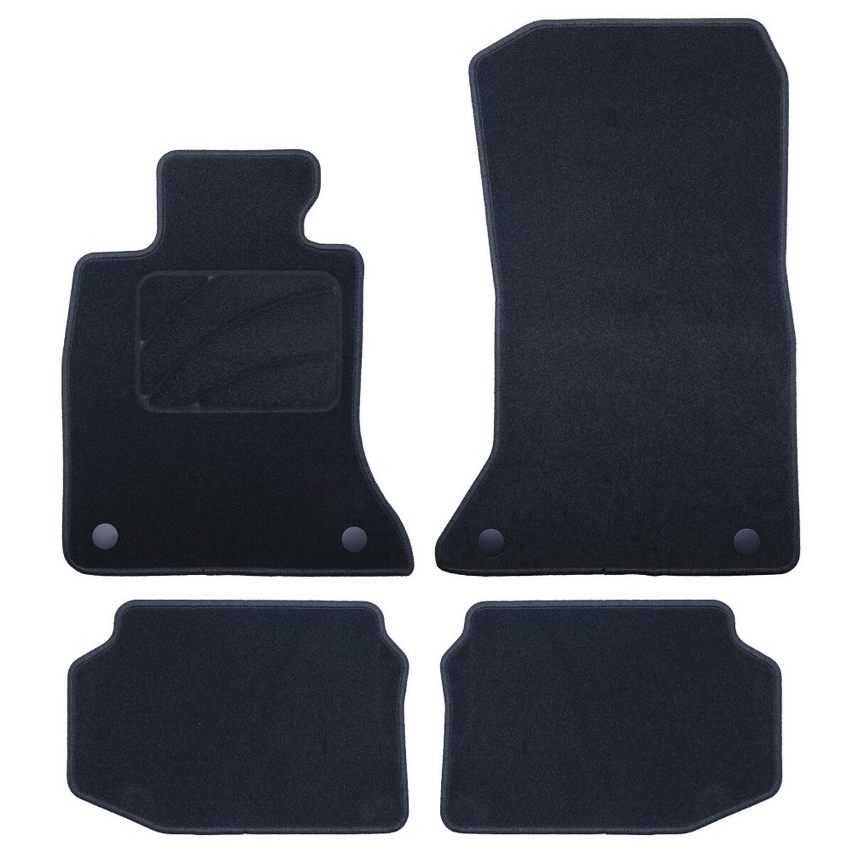 Set med bilgolvmattor OCC Motorsport OCCBW0035 Bmw F10 Serie 5 Sedan 5 Delar