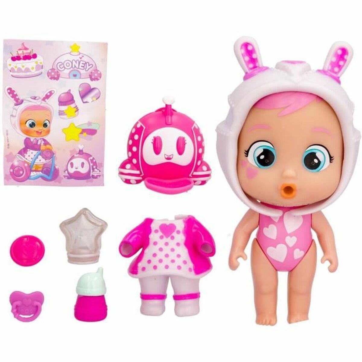 Bebisdocka IMC Toys Cry Babies Magic Tears Stars House - 6
