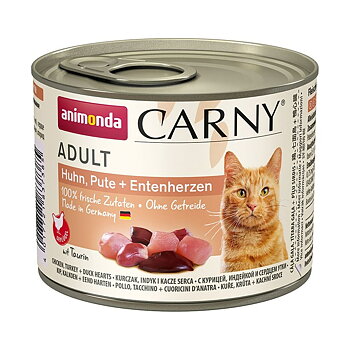 Kattmat Animonda Carny Kyckling Kalkon Anka 200 g