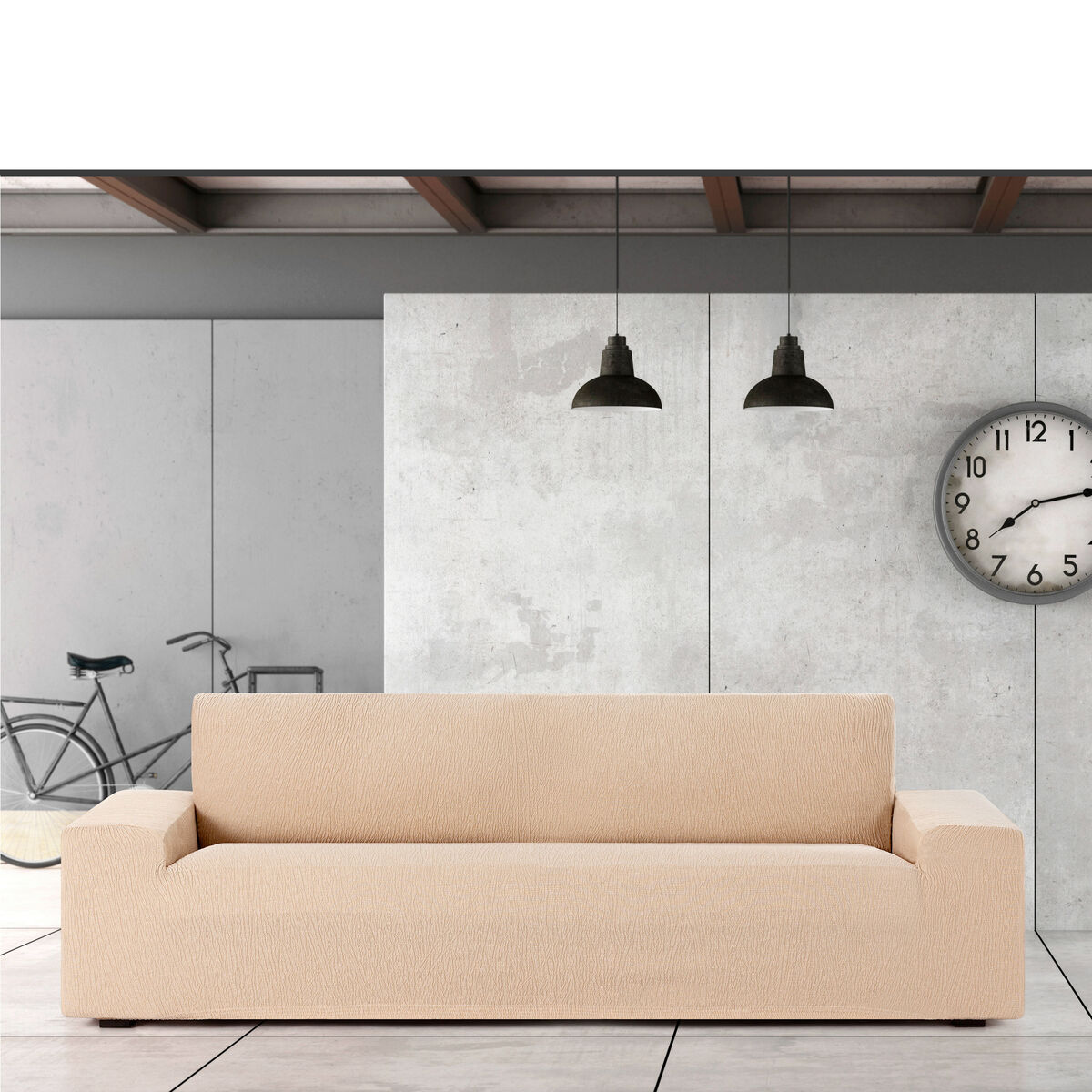 Sofföverdrag Eysa TROYA Beige 70 x 110 x 170 cm - 11