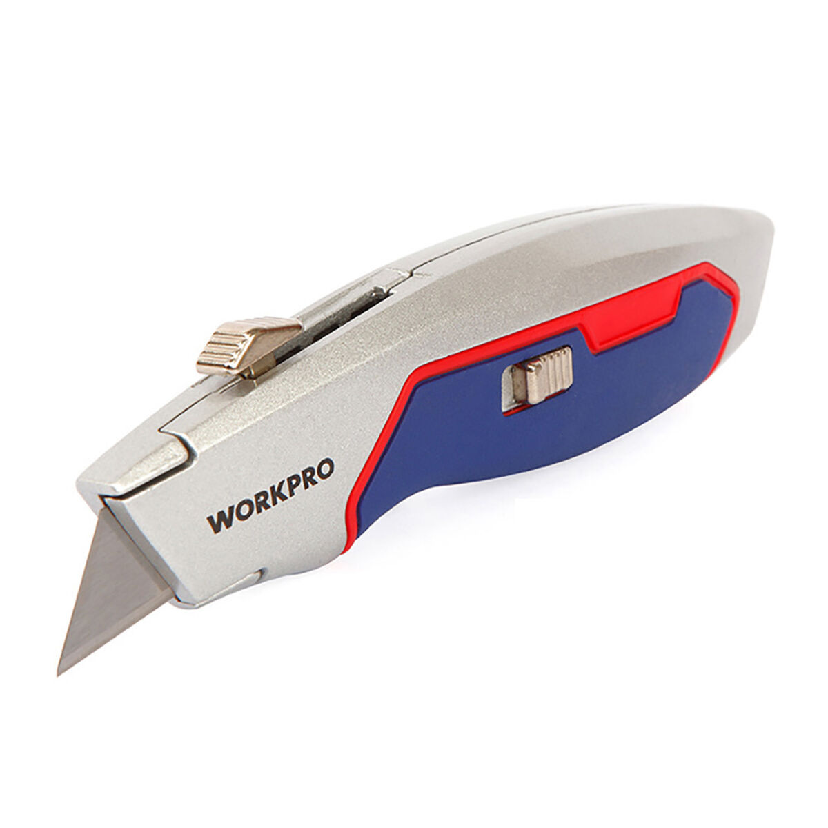 Brytbladskniv Workpro gjuta aluminium 16,5 x 4,1 x 2,8 cm