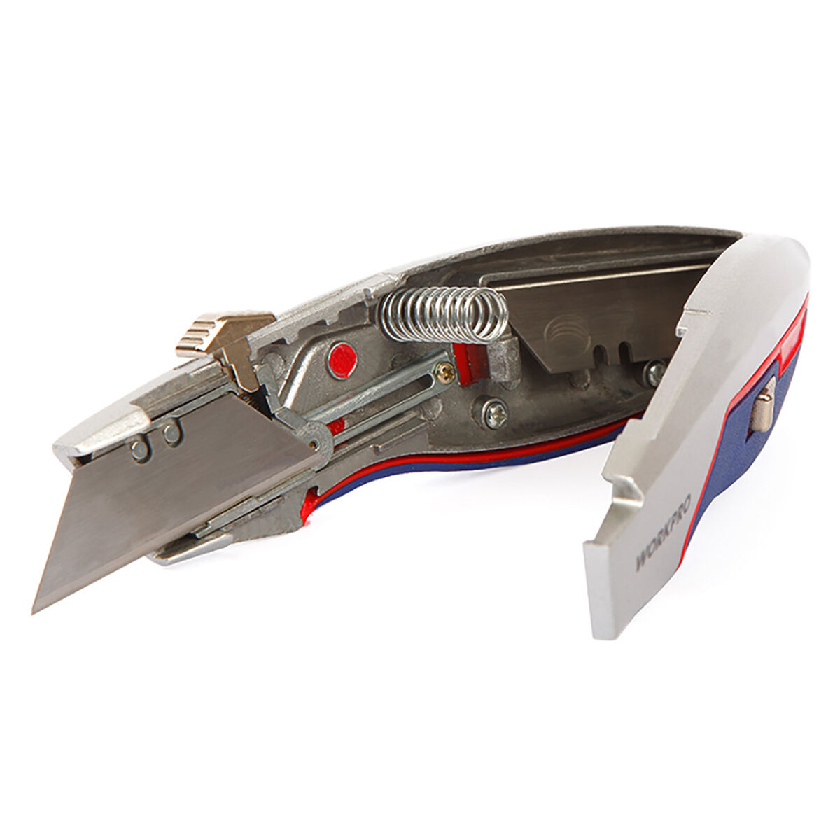 Brytbladskniv Workpro gjuta aluminium 16,5 x 4,1 x 2,8 cm - 2