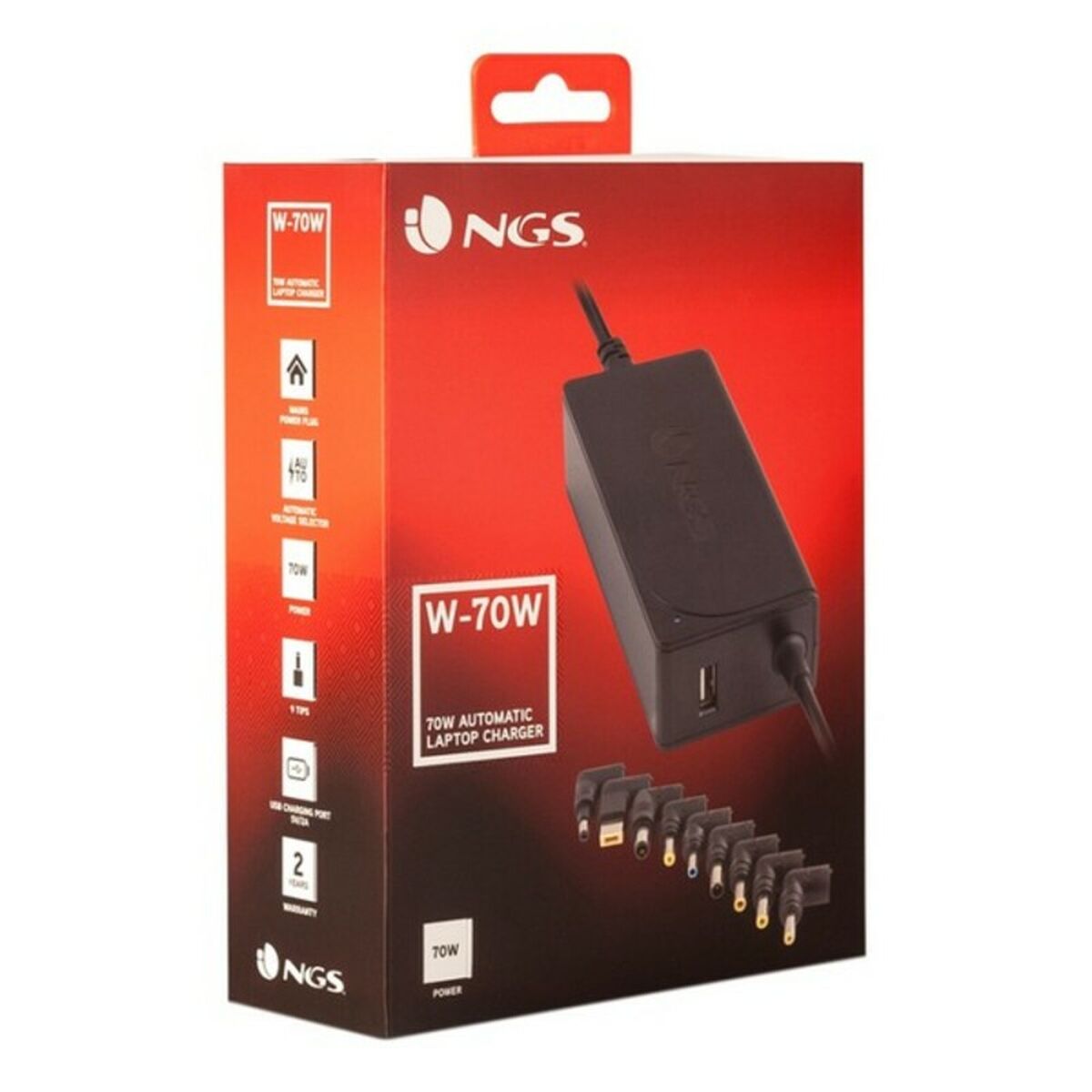 Laptopladdare NGS W-70W 70 W - 2