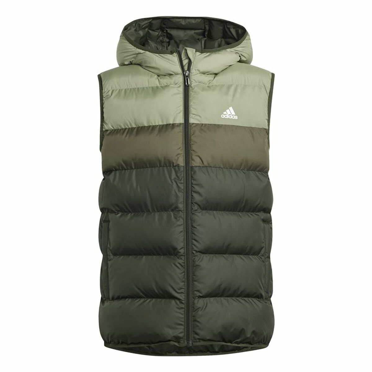 Träningsväst Unisex Adidas Synthetic Down Grön