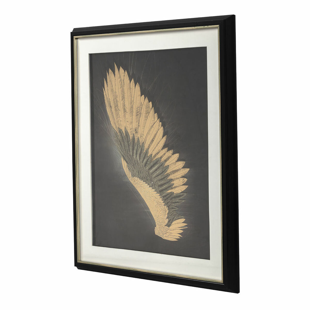 Tavla DKD Home Decor Glas Trä MDF 63 x 3,5 x 53 cm - 5