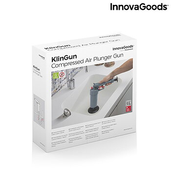 Universell Tryckluftspistol för Rensning med Adaptrar KlinGun InnovaGoods