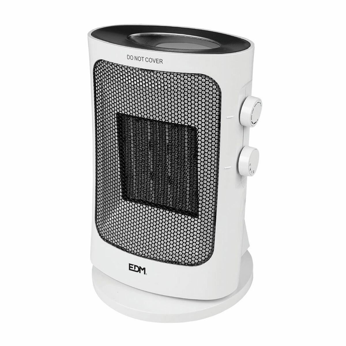 Vertikalt värmeelement EDM 07186 Grå 1000 - 1500 W Oscillation