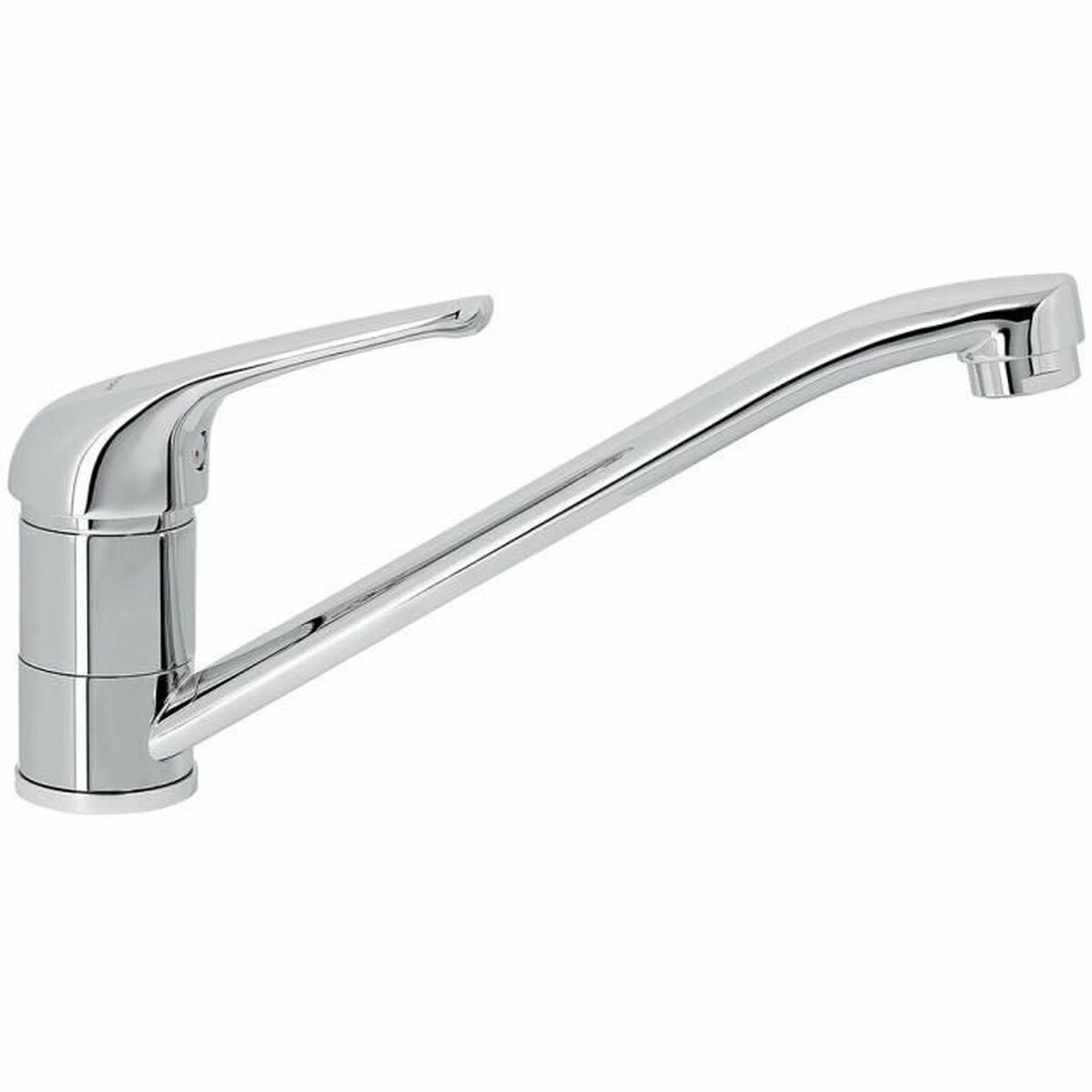 Kitchen Tap Rousseau SUN NF Grå Silvrig