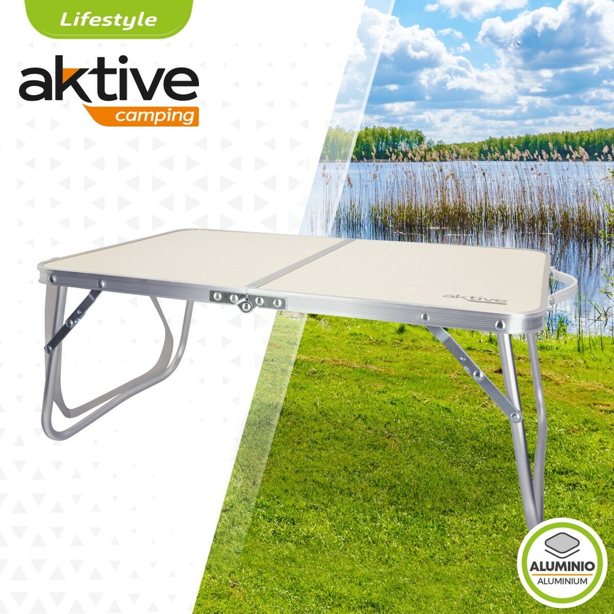 Fällbord Aktive Kräm 60 x 25 x 40 cm (4 antal) - 5