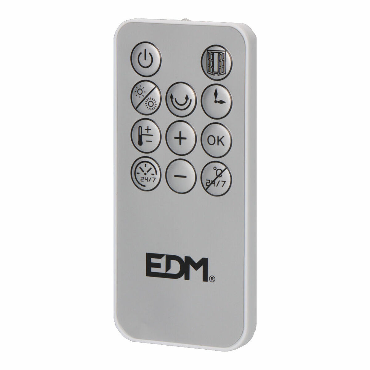 Keramisk delad värmefläkt för vägg EDM 07188 1000 - 2000 W - 4