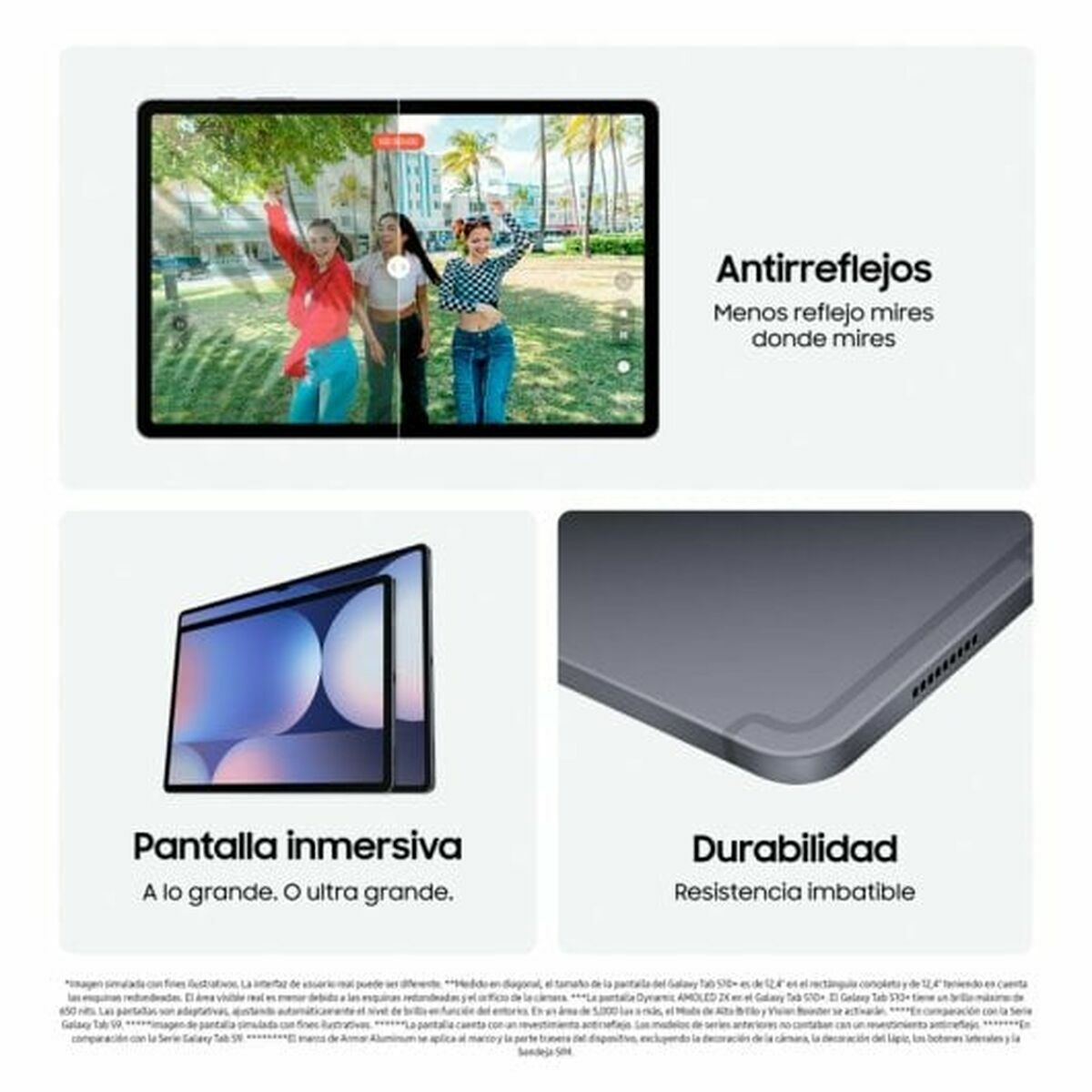 Läsplatta Samsung Grå - 7