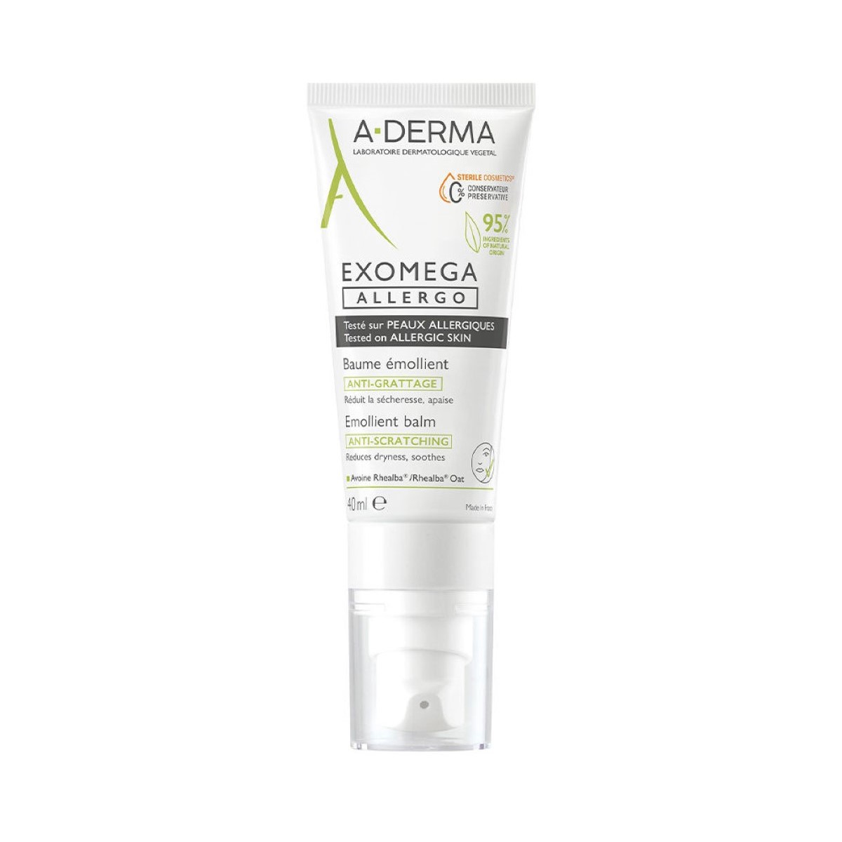 Balsam som lindrar kloda och irritation A-Derma