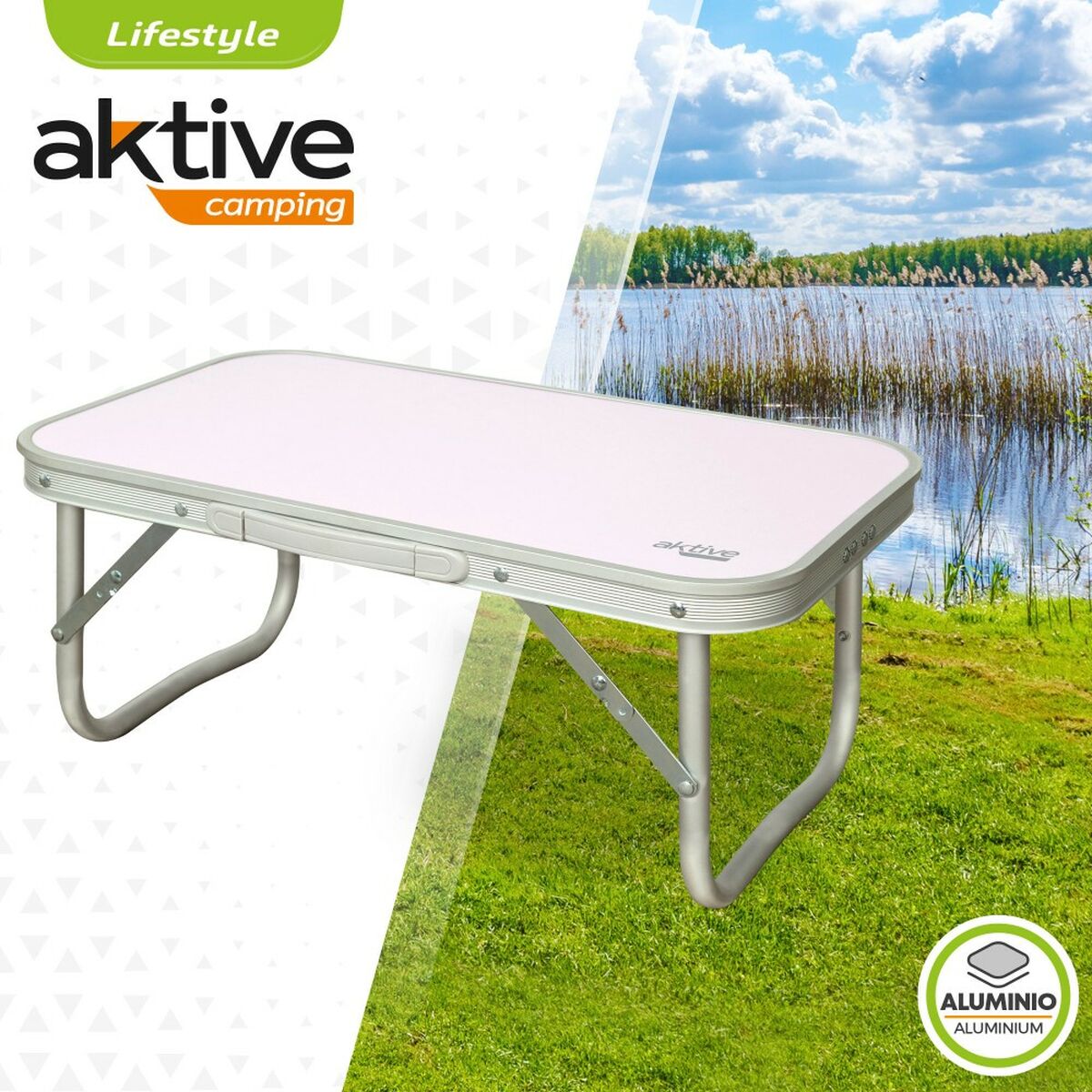 Fällbord Aktive Malva-färg 56 x 24 x 34 cm (6 antal) - 8
