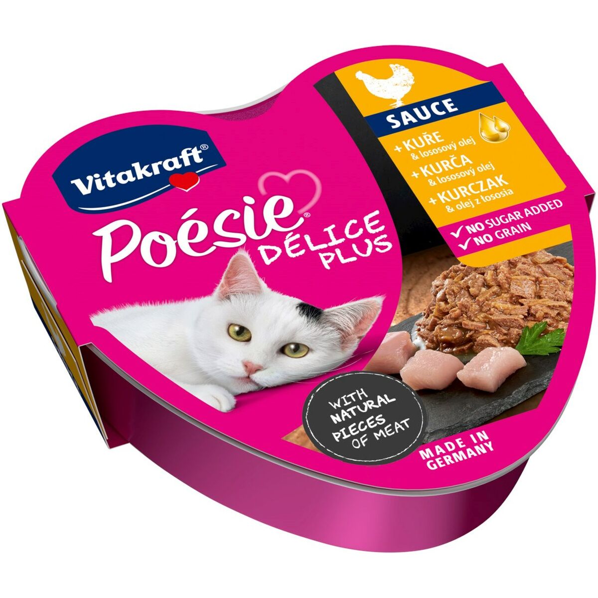 Kattmat Vitakraft POESIE DELICE PLUS Kyckling 85 g