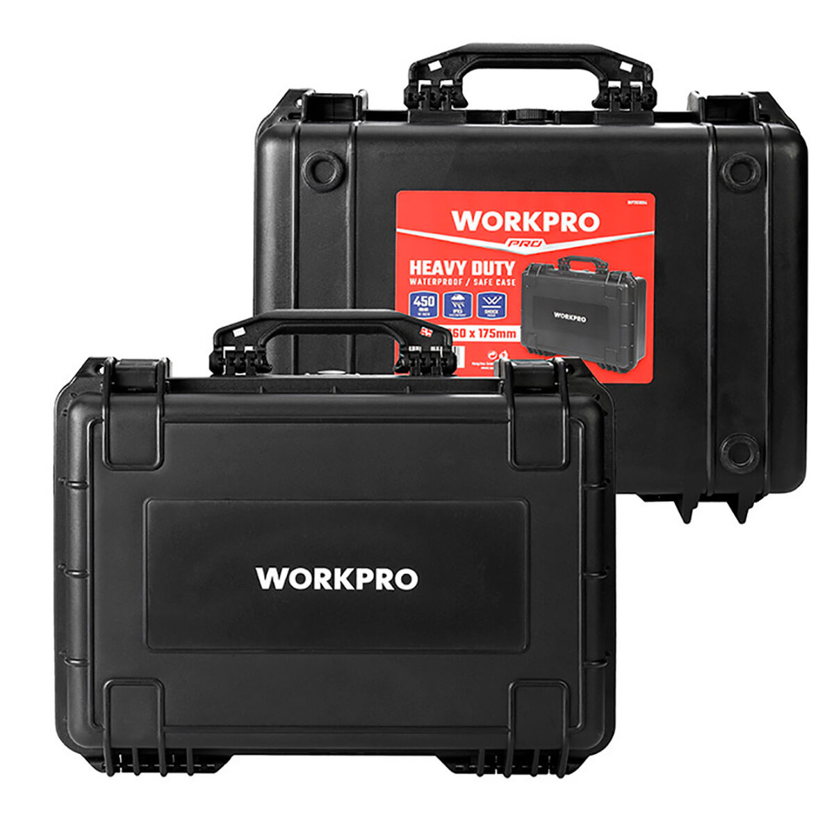 Verktygsväska Workpro Hård plast 46,5 x 36 x 17,5 cm - 7