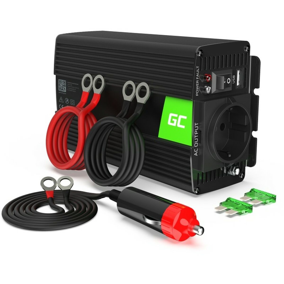 Effektomriktare Green Cell INV01DE 300 W 1 Delar (1 antal) - 4