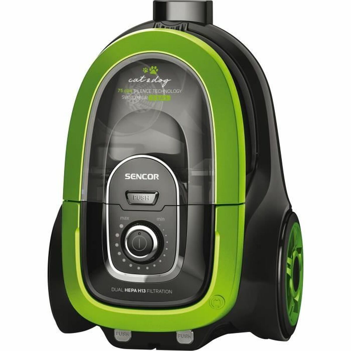 Utsug Sencor SVC 1038GR Svart Grön 750 W - 3