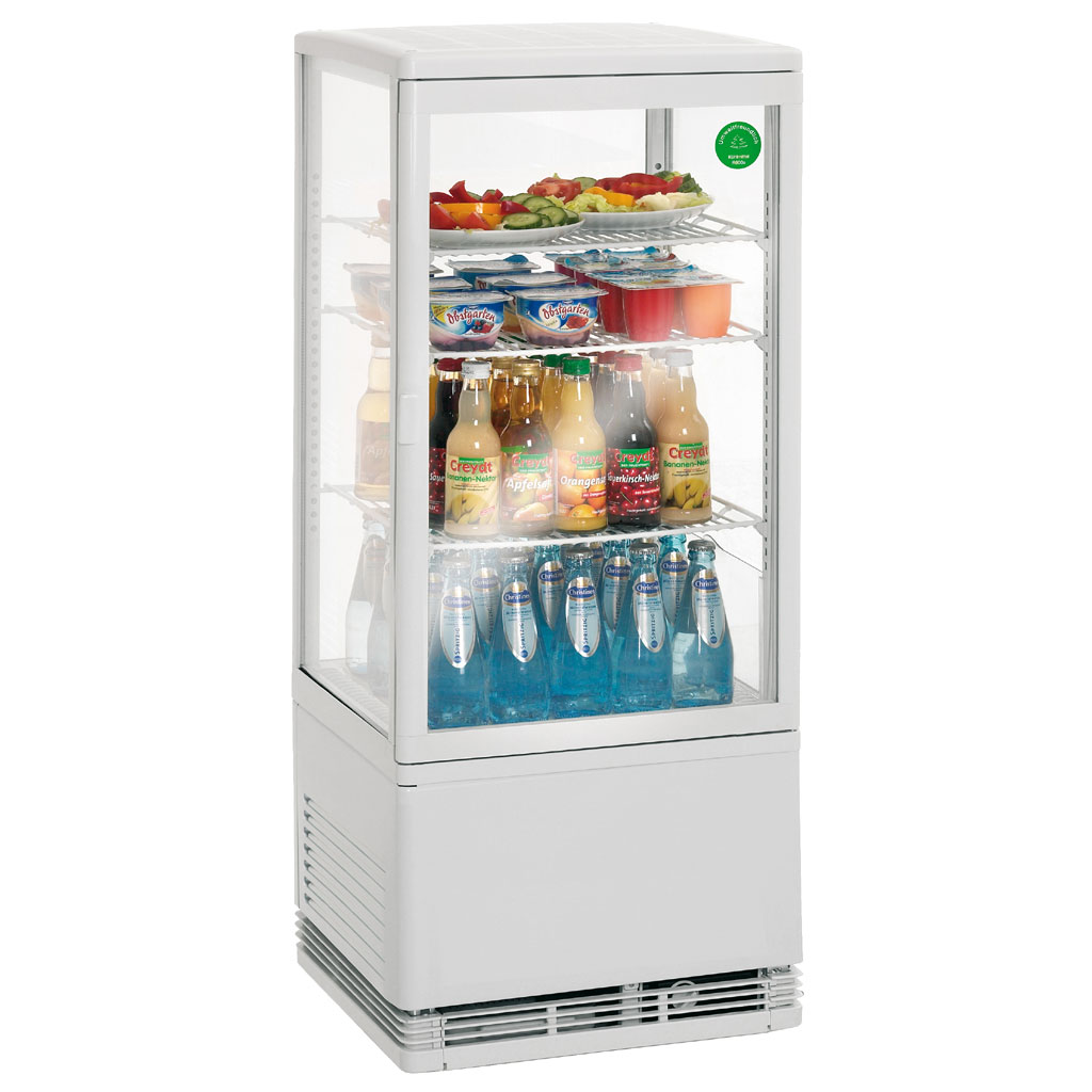 Kyldisplay - 78 liter - vit