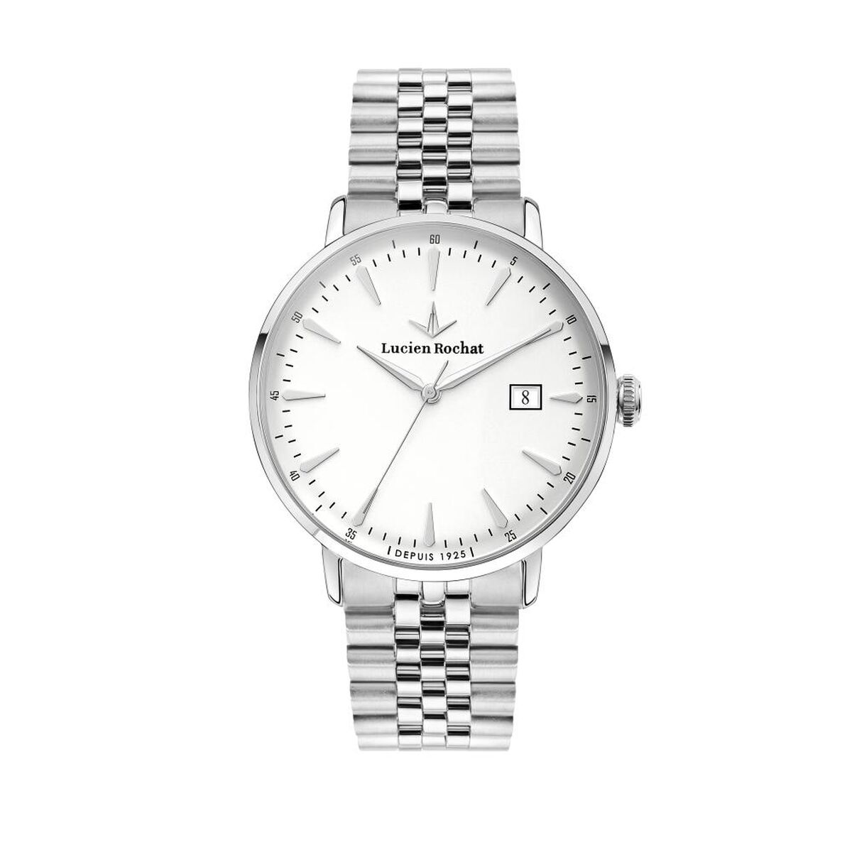 Herrklocka Lucien Rochat R0453120004 Vit Silvrig