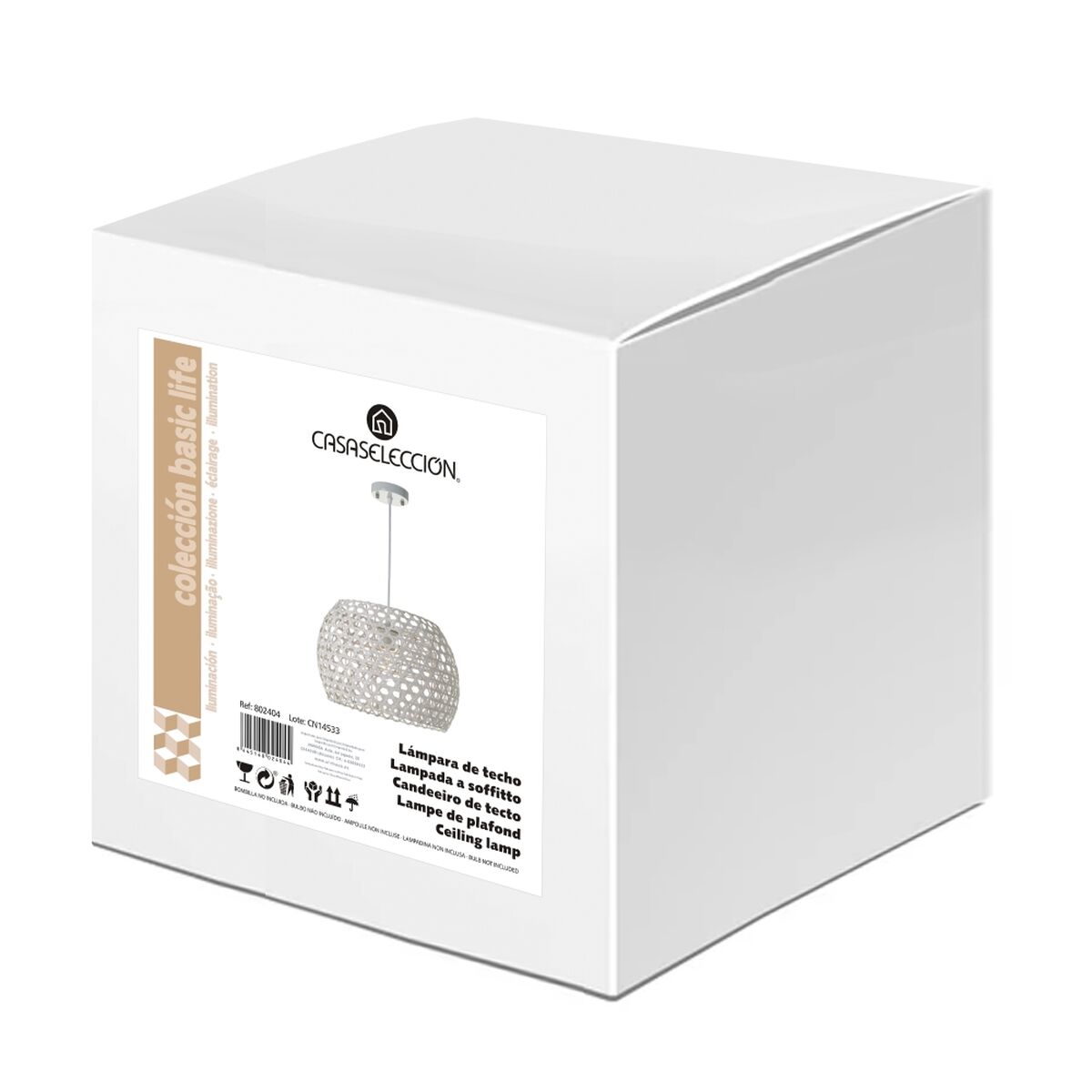 Taklampa Vit 60 W - 5