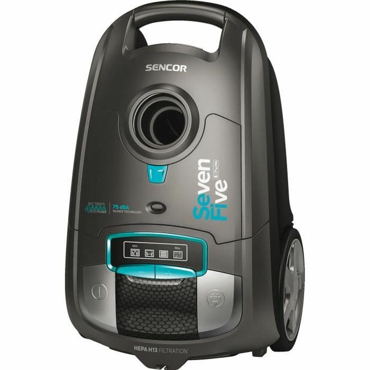 Dammsugare med Påse Sencor SVC 7550TI Grå - 2