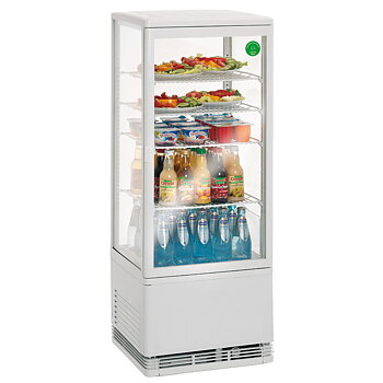 Kyldisplay - 98 liter - vit
