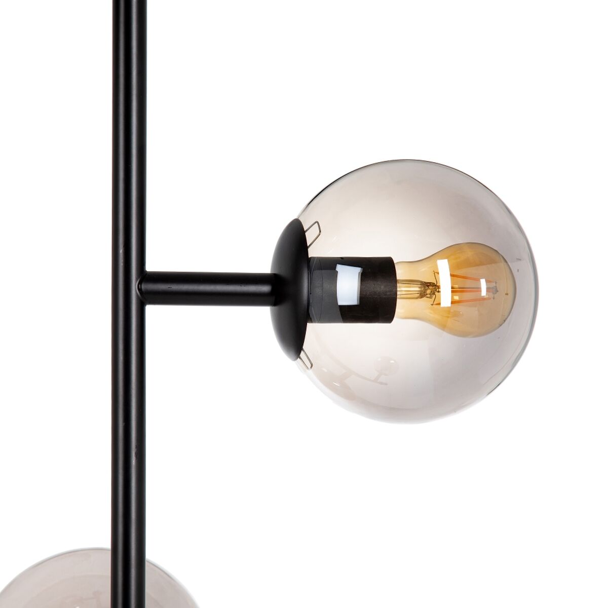 Taklampa 40 x 40 x 234 cm Glas Svart Metall Ø 15 cm Modern - 6