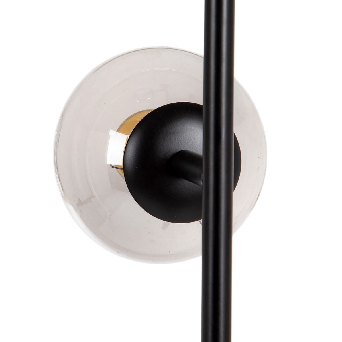 Taklampa 40 x 40 x 234 cm Glas Svart Metall Ø 15 cm Modern - 5