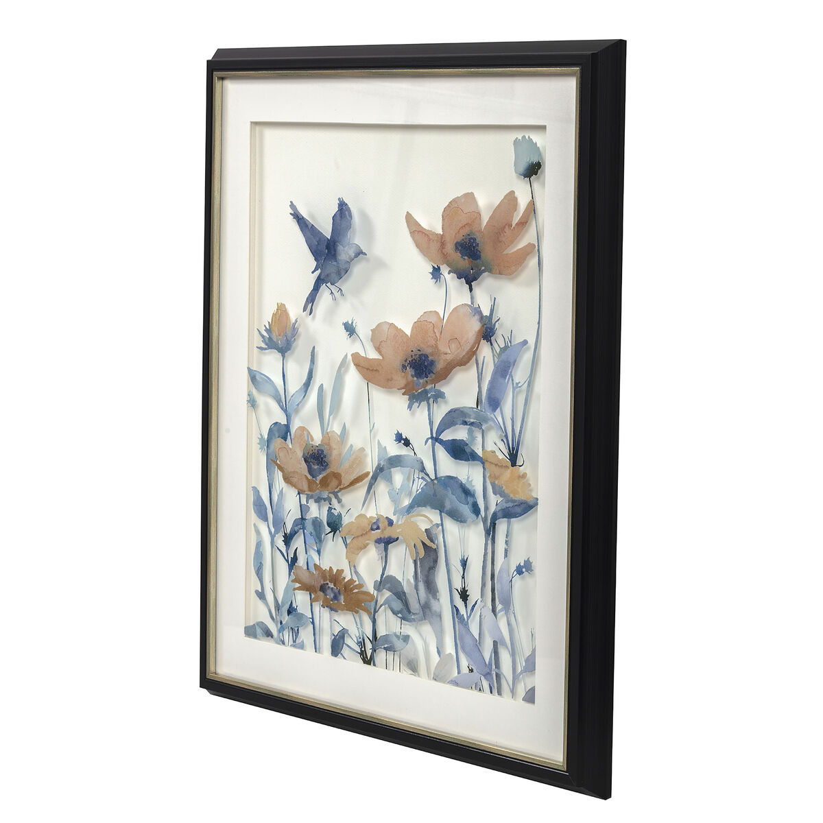 Tavla DKD Home Decor Glas Trä MDF 50 x 2 x 60 cm (3 Delar) - 15