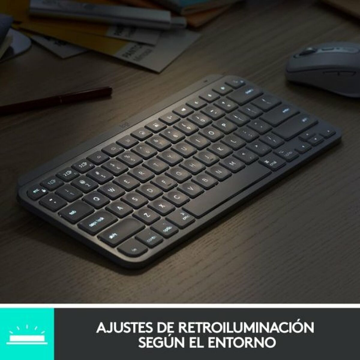 Tangentbord Logitech 920-010488 Svart QWERTY - 6
