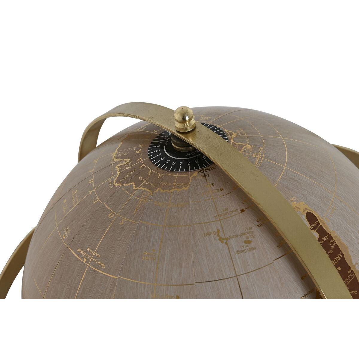 Glob Home ESPRIT Gyllene Naturell Ljusrosa Vintage 28 x 20 x 39 cm - 2