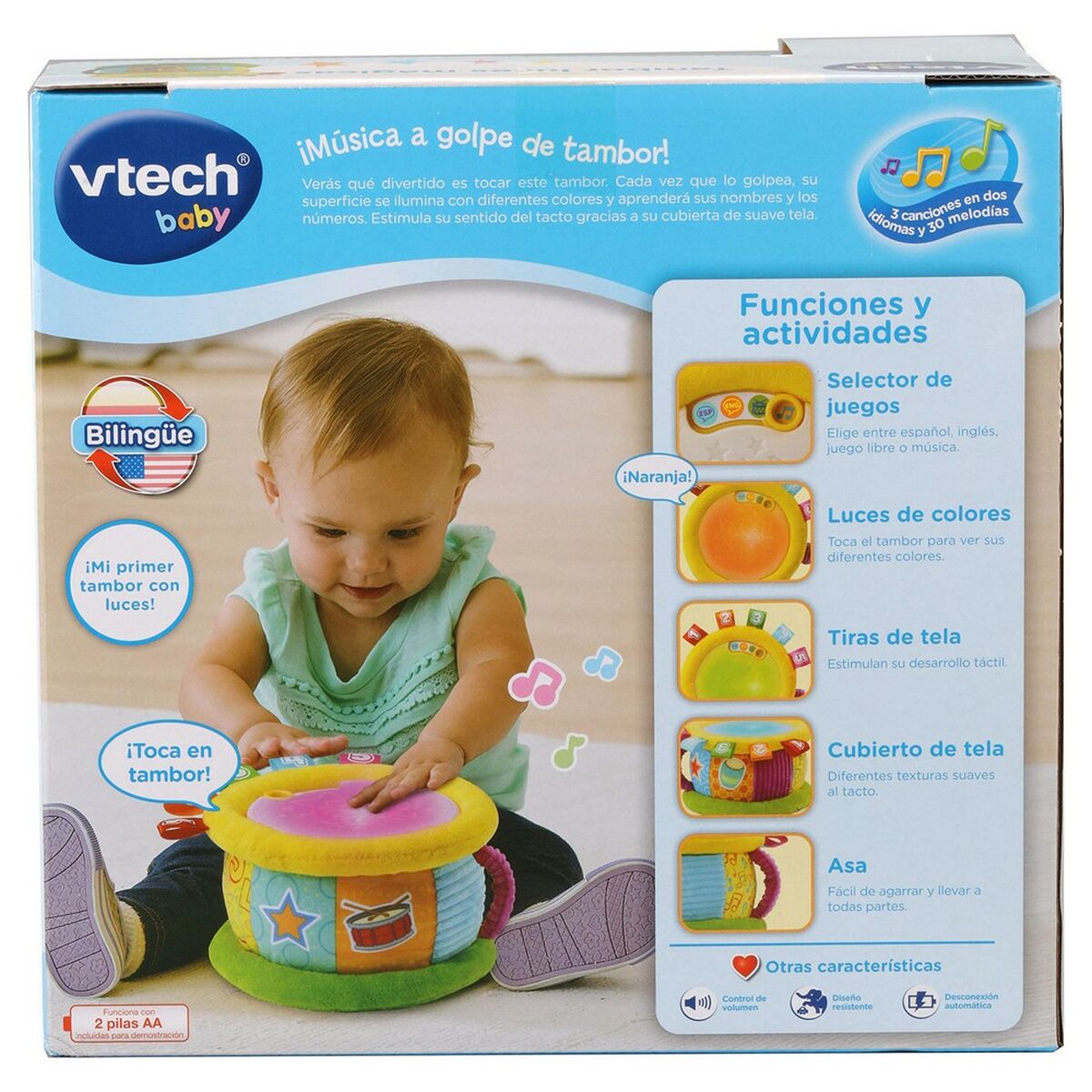 Interaktiv leksak Vtech Baby Trumma (ES-EN) - 10
