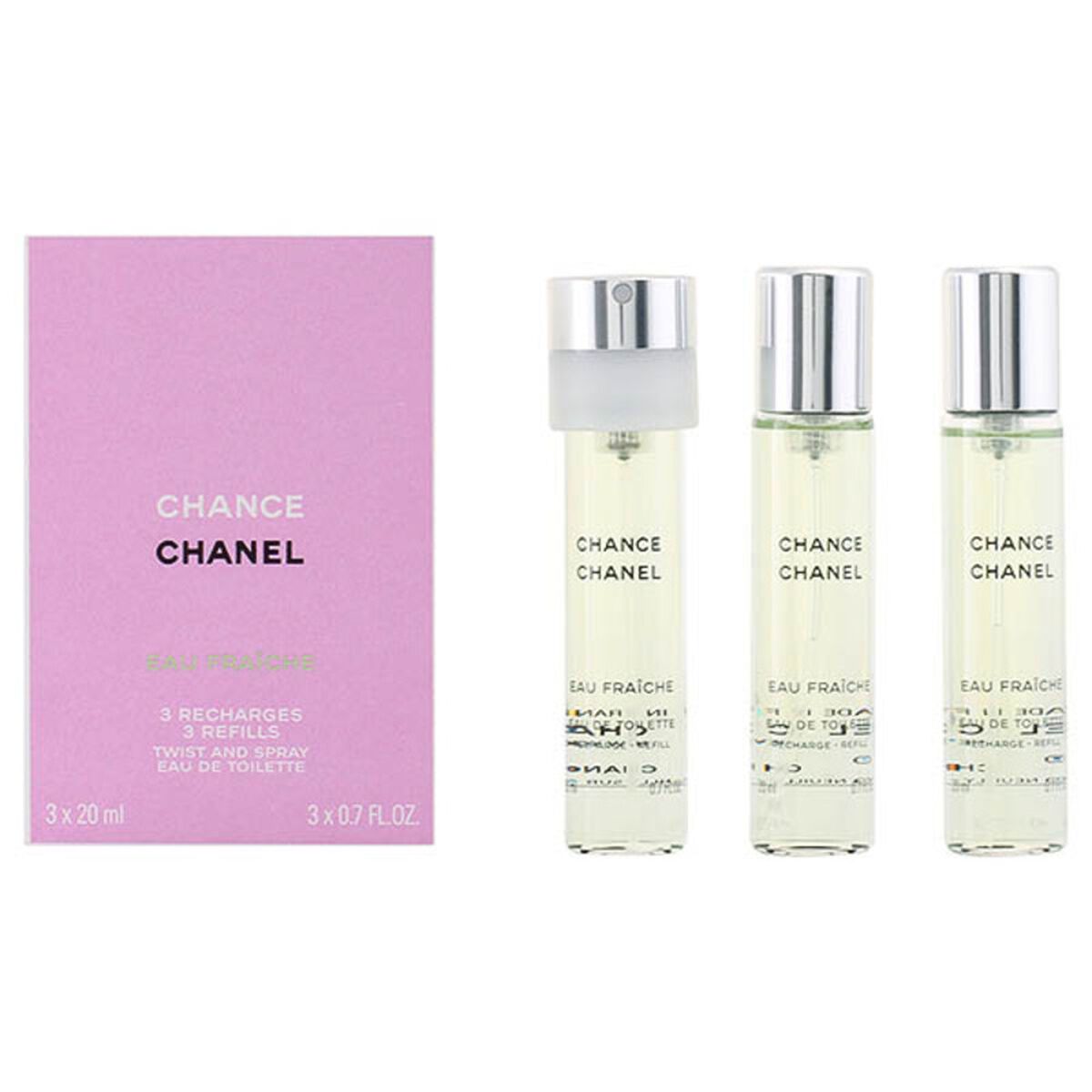 Parfymset Damer Chance Eau Fraiche Chanel Chance Eau Fraîche (3 pcs)