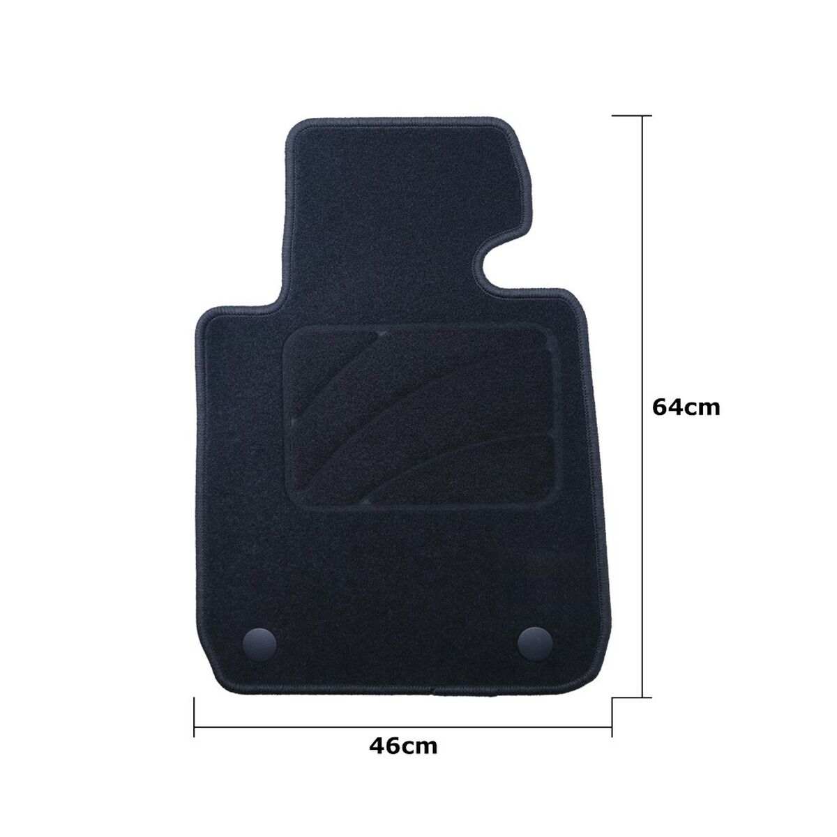 Set med bilgolvmattor OCC Motorsport OCCBW0043 Bmw F20 Serie 1 5 Puertas 5 Delar - 7