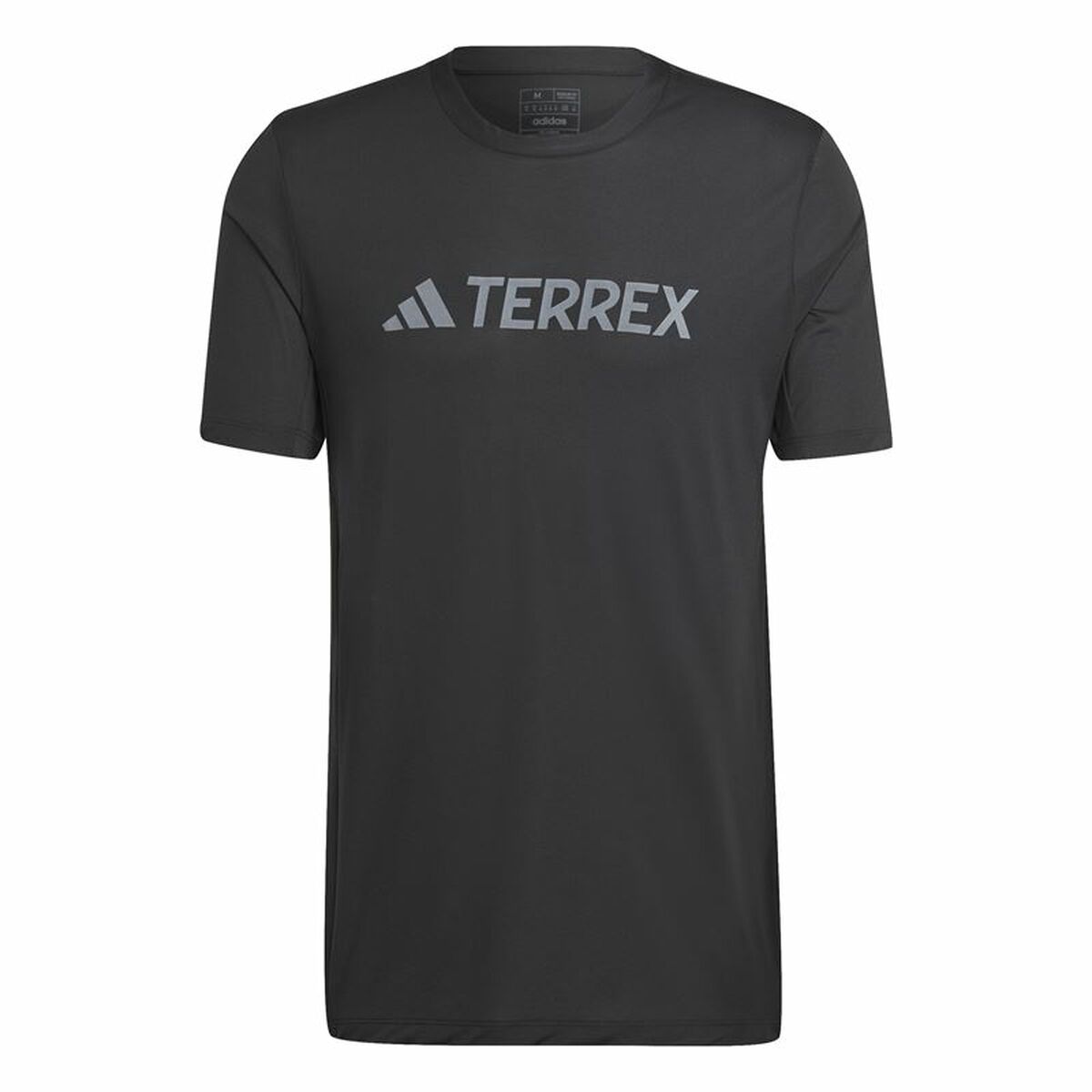 T-shirt med kortärm Herr Adidas Mt Log Tech Svart