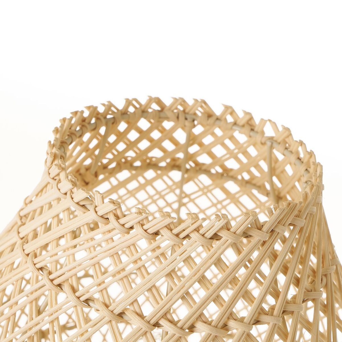 Bordslampa Naturell Metall Rattan 40 W 220-240 V 24 x 24 x 27 cm - 3