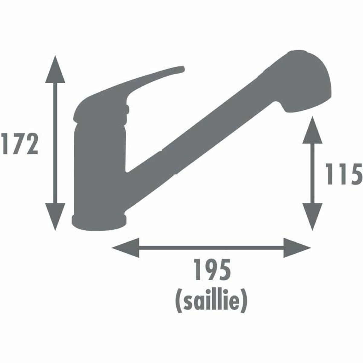 Kitchen Tap Rousseau BAGO Metall - 2