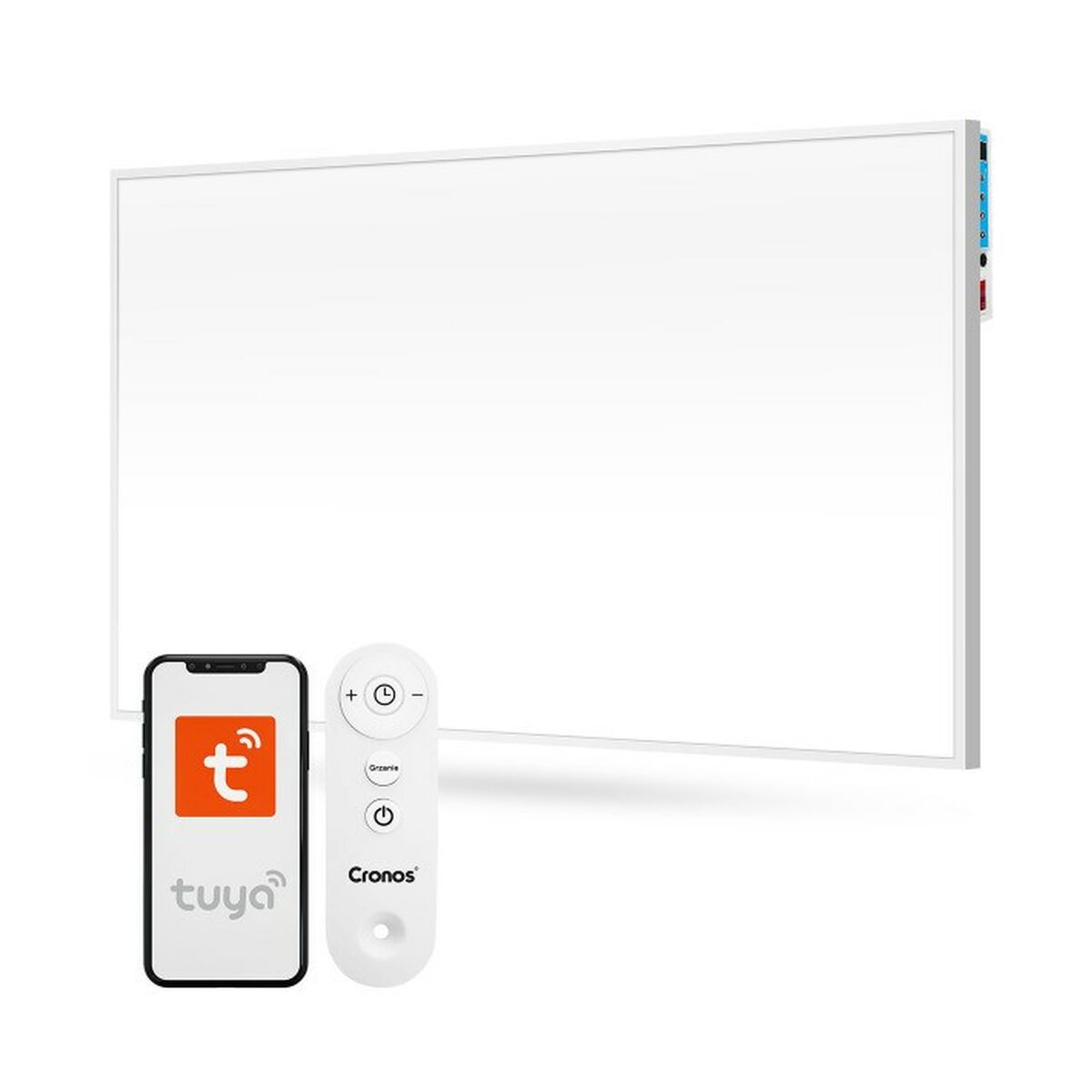 Värmeelement Cronos CR-720TWP Vit 720 W 1 Delar - 4